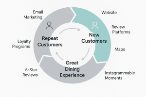 virtuous cycle of restaurant marketing